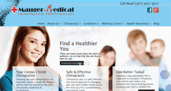 Desktop Screenshot of drmauger.com