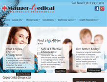 Tablet Screenshot of drmauger.com